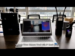 IR Body Worn Camera Work with IP Mesh Radio