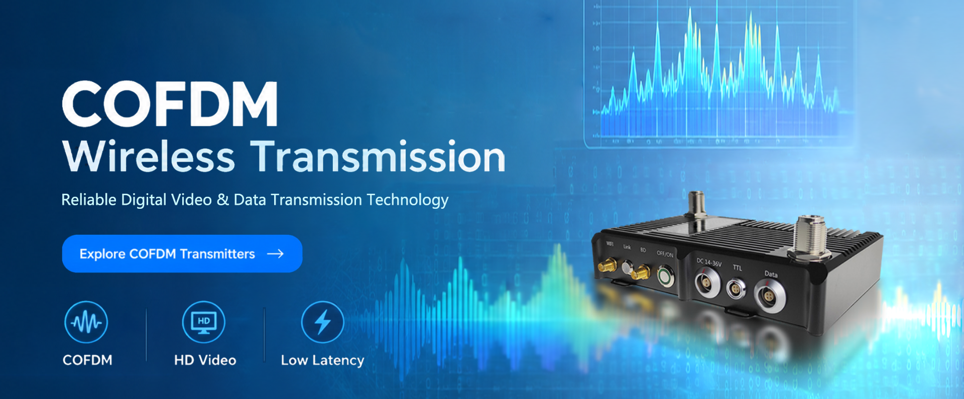Quality COFDM Transmitter factory