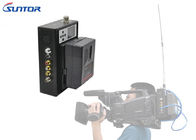 2W COFDM Fast Moving HD AV Transmitter , Wifi Video Sender With Dual V Battery Mounts