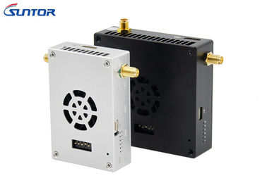 High Gain Dual Antenna 30km COFDM Wireless Transmitter For Large Heavy UAV