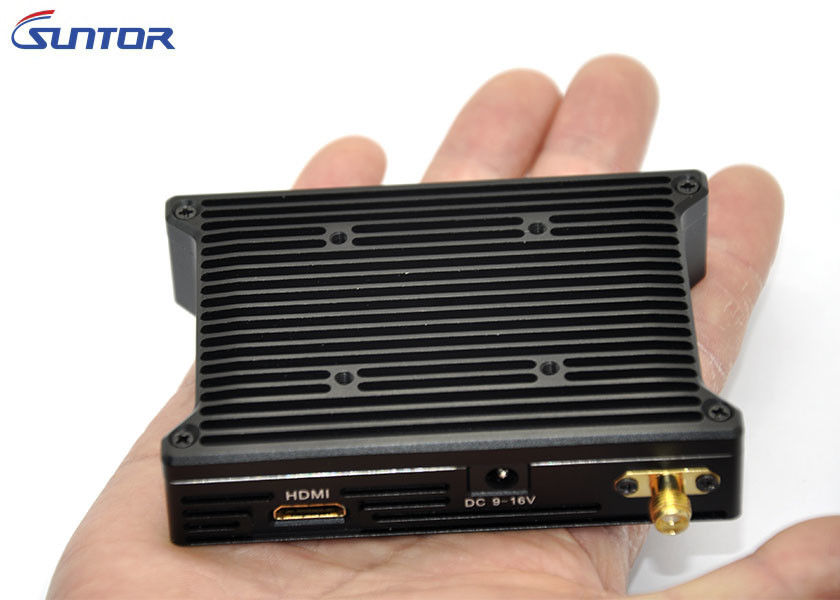 LOS 12km HDMI COFDM Transmitter , UHF Video Transmitter For Quadcopter Drone