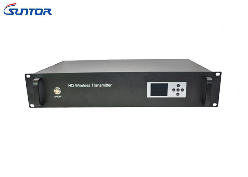 20W Digital COFDM Transmitter , Long Range Wireless Video Transmitter And Receiver