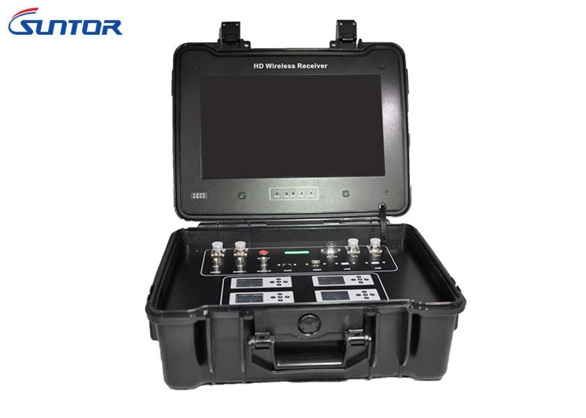 Military COFMD Digital AV Transmitter Receiver Vehicle Mounted UHF 170