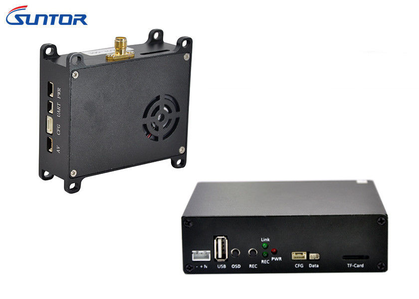 COFDM Wireless Secret - shot Drone Video Transmitter Receiver 160-860MHz Frequency