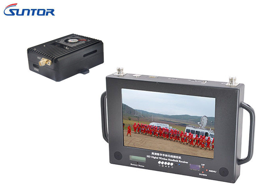 130g 30dBm COFDM Drone Video Transmitter point to multipoint inspection