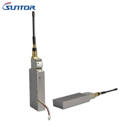 7.5W High Power Wireless Elevator Camera System , AV CCTV Transmitter