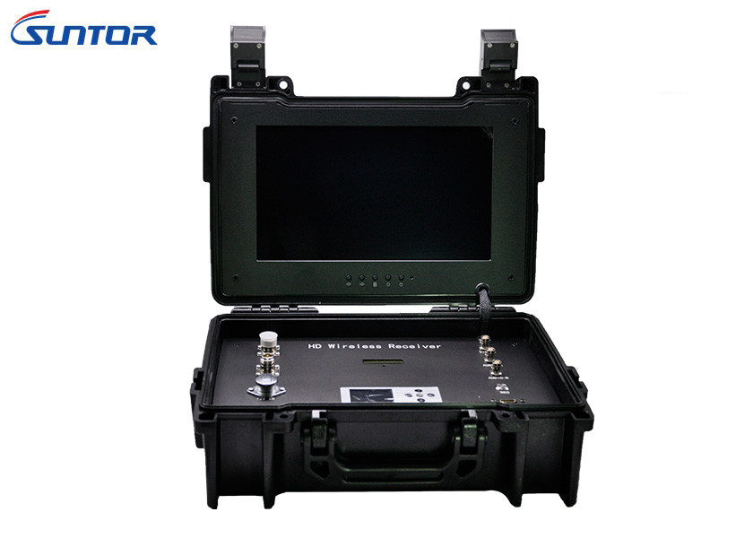 Mini 11.6 Inch 1 Channel COFDM Receiver Wireless Video ...