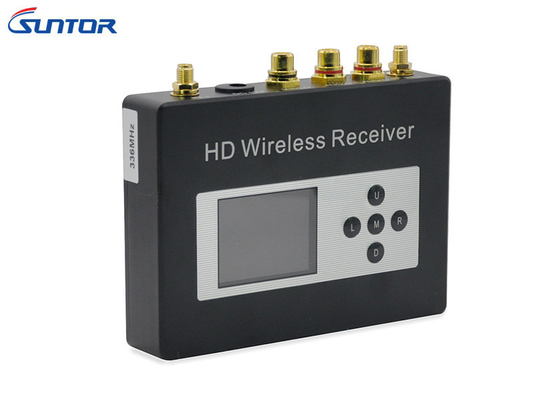 Mini Handheld COFDM Wireless Video Receiver Aluminium Alloy HD 1080P
