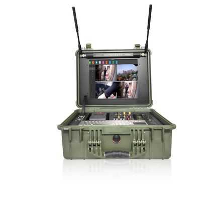 PB33 COFDM Mobile AD HOC Networking AES256 Encryption Battery Powered For CC