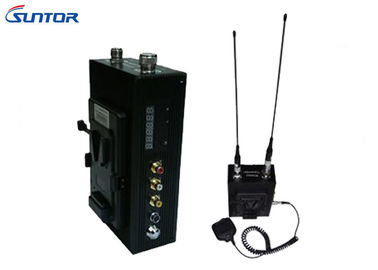 Mobile HD Cofdm Hd Wireless Transmitter Equipment Manpack Two Way Voice