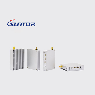 IP Camera 10-14km UAV Transmitter No Encoding Video And Data Transmitting System