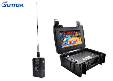 10km High Definition Multimedia Interface HD 1080P COFDM HD Transmitter System with portable receiver box